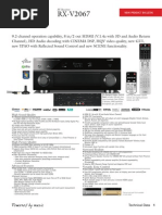 Download Yamaha RX-V2067 Product Bulletin by tremeldieter SN45998015 doc pdf
