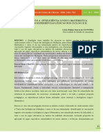 Estimulando A Inteligencia Lógico Matematica Atráves de Experiencias Lúdicas PDF