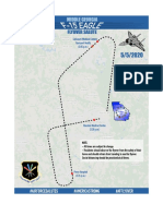 F-15 Eagle Flyover Map in Central Georgia