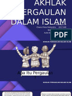 Akhlak Pergaulan Dalam Islam