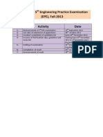 Schedule of 5th EPE PDF