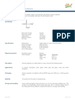 Sodium sulphate technical data