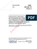 OHN ISO IEC TS 17021 6 2014 2017 12 14 EC - Previsualizacion