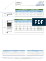 Data Sheet - ASME BPE 2012, Ferrule DT22A