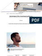 Respiración Diafragmática - FisioOnline PDF
