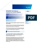 Automatic Exchange of Country-by-Country Reports