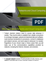 Networks and Cloud Computing