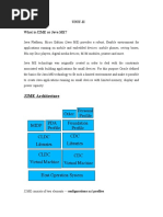 J2ME Architecture: Unit-Ii What Is J2ME or Java ME?