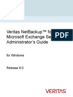 Veritas Netbackup™ For Microsoft Exchange Server Administrator'S Guide