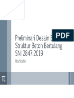 Preliminari Desain Elemen Struktur Beton Bertulang PDF