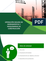 Seguridad en herramientas y maquinaria de construcción