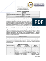 Contenido Programatico Electiva 5 Derecho Disciplinario