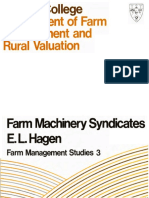 Machinery Syndicates: Farm Management Studies 3