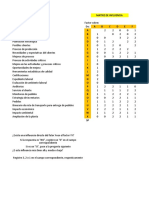 Matriz de Influencia