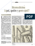 La biomedicina, Qué, quién y para qué.pdf