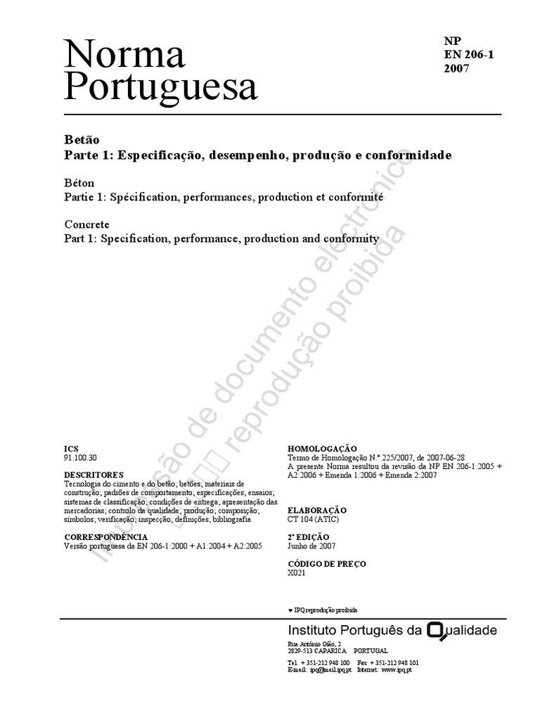 NP en 206-1 | PDF | Europa Central | Turismo na Europa