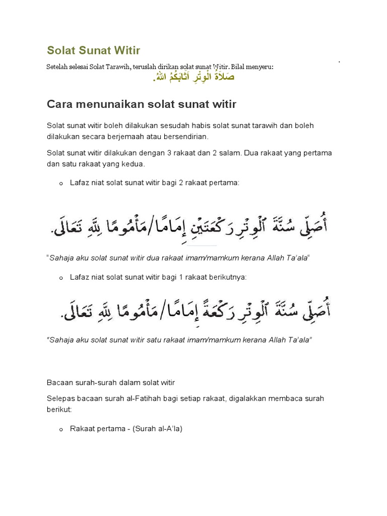 Witir Pdf