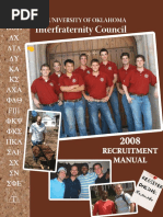 IFC Rush Booklet