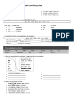 Present Simple: Affirmative and Negative: Vocabulario Clave