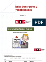 P - Elementos y Variables Estadísticas - Sem - 01 PDF