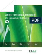Managing Environmental Sustainability in The European Food & Drink Industries PDF