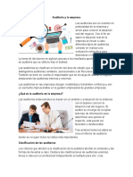 Auditoria y La Empresa