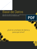Generalidades Base de Datos PDF