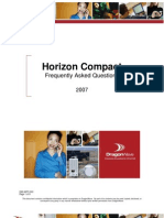 Horizon Compact: Frequently Asked Questions