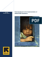 Field Handbook For The Implementation Of: UNHCR BID Guidelines