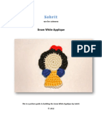 Sahrit Eye for Cuteness - Snow White Applique