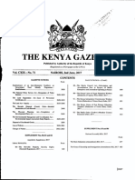 Kenya Gazette