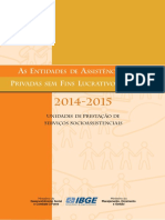 As Entidades de assistência social privadas sem fins lucrativos no Brasil 2014-2015 (IBGE).pdf