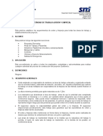 2.02 Estandar de Trabajo (Orden y Limpieza)