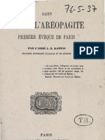 Darras Joseph Epiphane SAINT DENYS L'AREOPAGITE Premier Eveque de Paris Louis Vives 1863