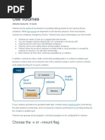 docker volume