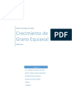 Crecimiento Equiaxial