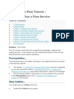 Webmethods Flow Tutorial