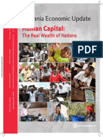 Tanzania Economic Update Human Capital The Real Wealth of Nations