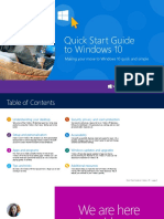 Windows 10 Quick Start Guide