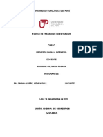 Curso: Universidad Tecnológica Del Perú