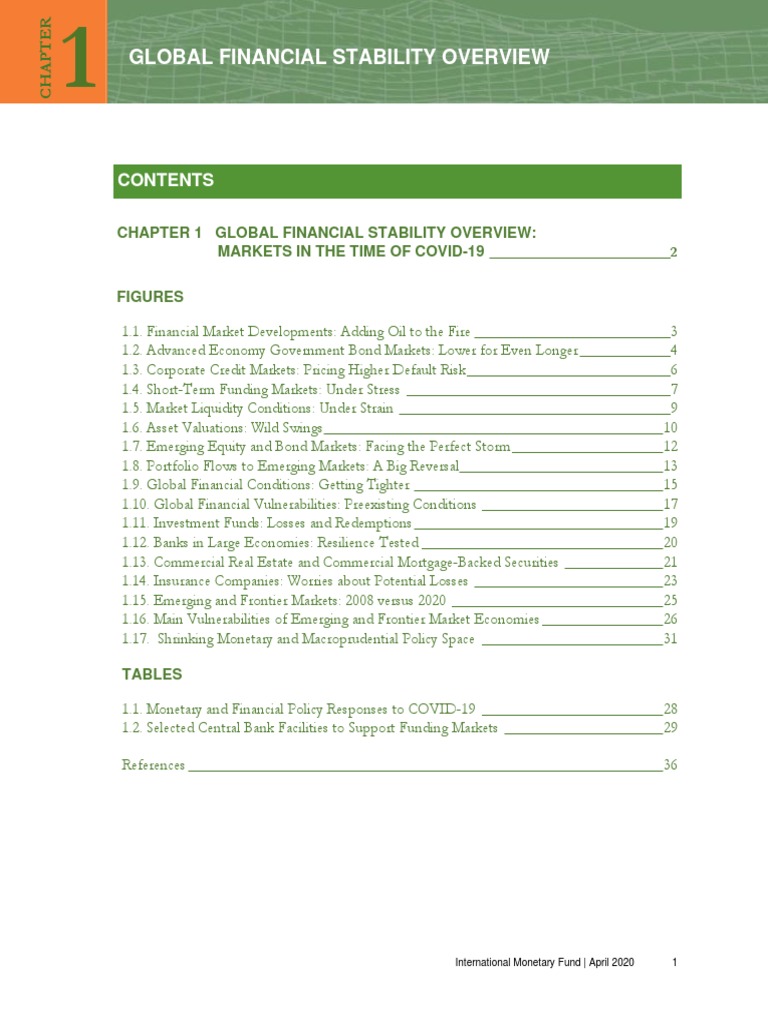 COVID-19 Impact on Global Financial Stability | PDF | Bond Credit ...