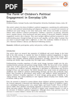 Hart's Ladder of Children's Participation | PDF | Decision Making | Reason