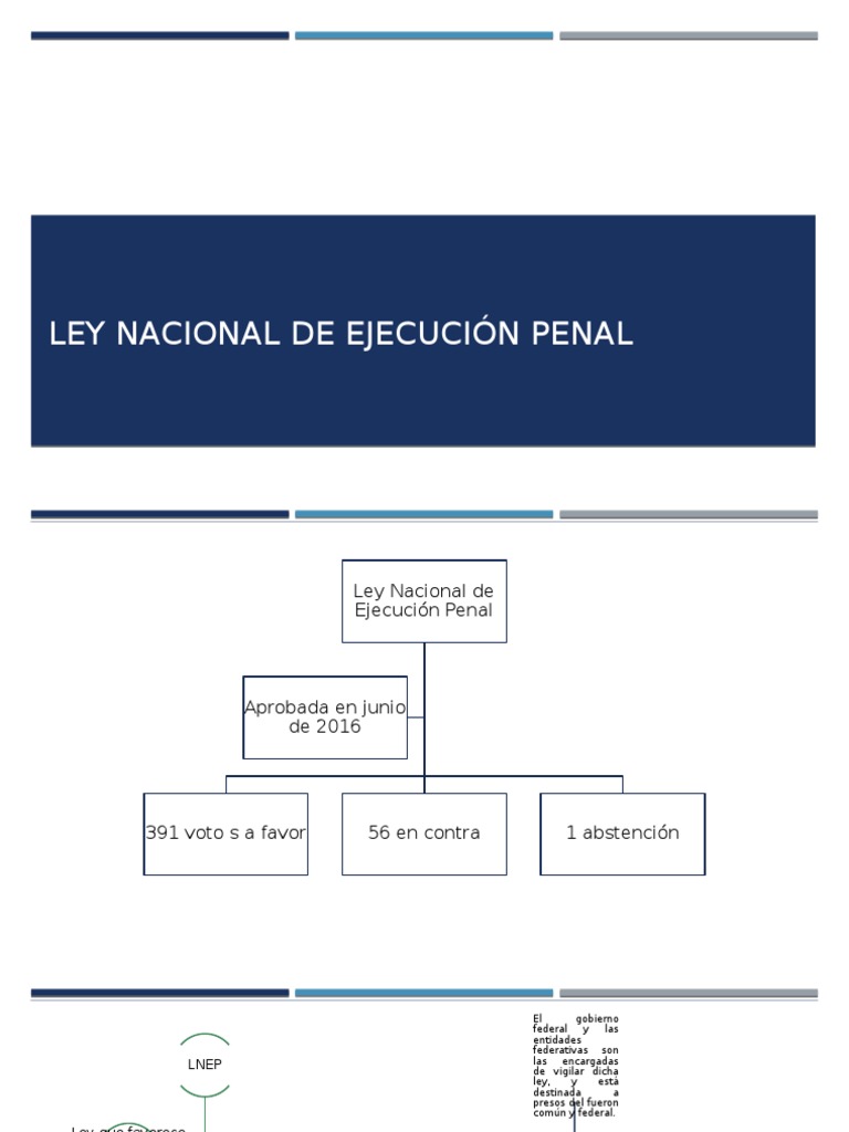Ley Nacional de Ejecución Penal | Descargar gratis PDF | Prisión | Castigos