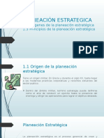 Planeación Estrategica