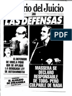 El Diario del Juicio, número 20, 08 de octubre de 1985, 32 pp.