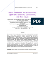 Survey On Network Virtualization Using OpenFlow - Taxonomy, Opportunities and Open Issues - TIIS Vol 10, No 10-15