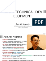 Odoo Technical Dev Elopment: Aziz Adi Nugroho
