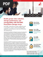 Enable Greater Data Reduction, Storage Performance, and Manageability With Dell EMC PowerStore Storage Arrays