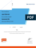 Tcs Communication PDF