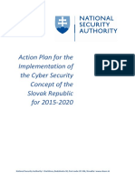 Action Plan For The Implementation of The Cyber Security Concept of The Slovak Republic For 2015 2020 3